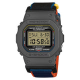 Casio G-SHOCK DW5600MNC-8A2 Grey/Multi Cloth Band Digital Watch