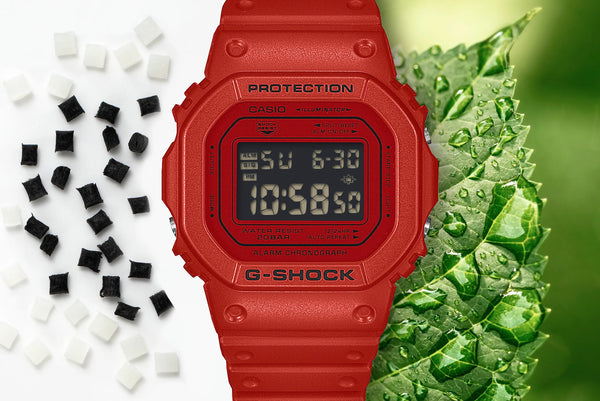 Casio G-SHOCK Iconic Red Series DW5600RRB-4 Digital Red Mens Watch