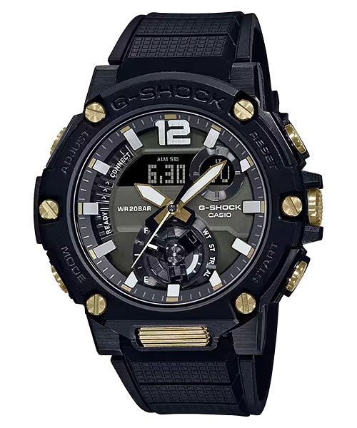 G-Shock G-Steel GST-B300B-1A Bluetooth® Black/Gold Mens Watch - Shop at Altivo.com