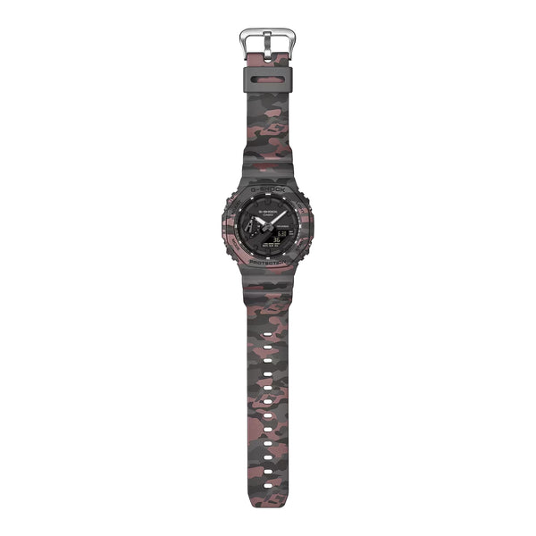 Casio G-Shock CARBON CORE Camouflage Mens Ana-Digi Watch GA2100CM-8A