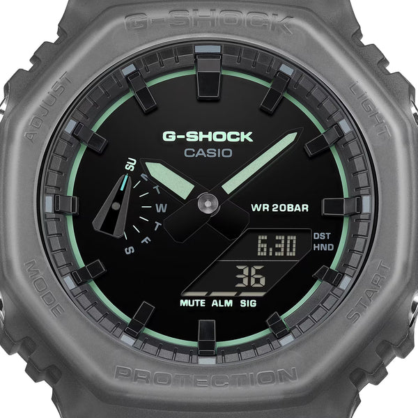 Casio G-SHOCK Smoke Series GA2100K-1A Ana-Digi Mens Watch