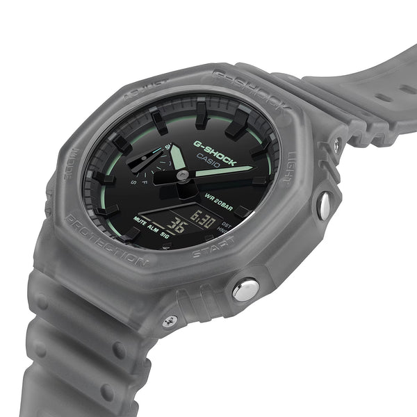 Casio G-SHOCK Smoke Series GA2100K-1A Ana-Digi Mens Watch
