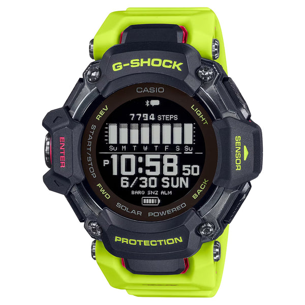 Casio G-SHOCK GBDH2000-1A9 GPS Bluetooth Yellow Mens Watch