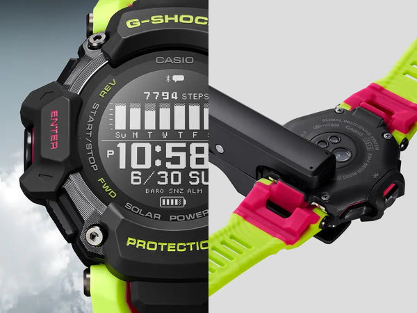 Casio G-SHOCK GBDH2000-1A9 GPS Bluetooth Yellow Mens Watch