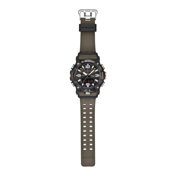 Casio G-Shock GGB100X-1A3 MUDMASTER Quad Sensor Bluetooth Mens Green Watch