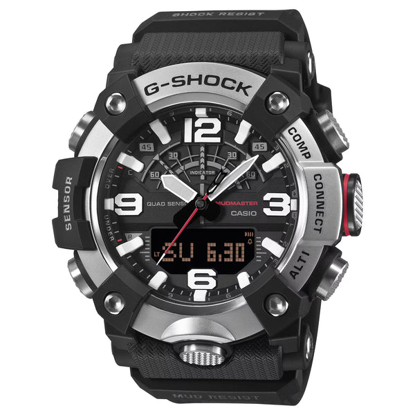 Casio G-Shock GGB100XM-1A MUDMASTER Carbon Quad Sensor Bluetooth Mens Watch