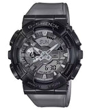 Casio G-Shock MIDNIGHT FOG Metal Covered Black Mens Watch GM110MF-1A