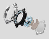 Casio G-Shock G-STEEL Turquoise Octagonal Analog-Digital Mens Watch GM2110D-3A1