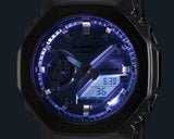 Casio G-Shock G-STEEL Turquoise Octagonal Analog-Digital Mens Watch GM2110D-3A1