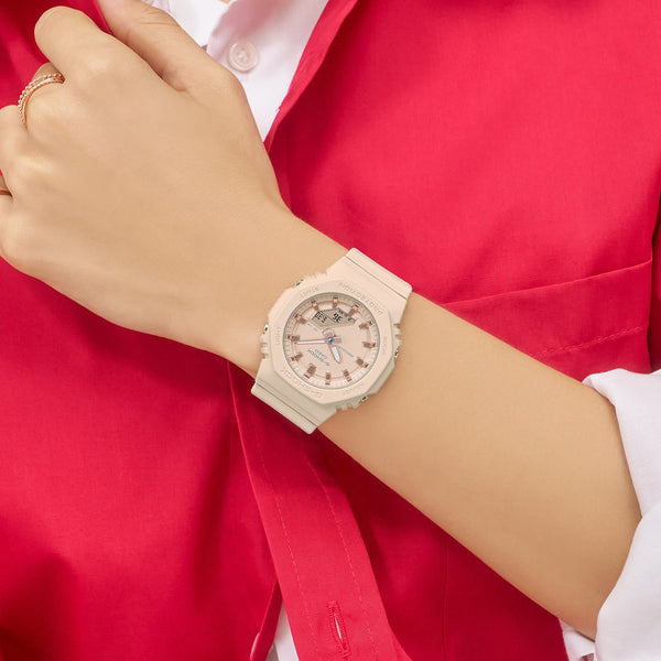 Casio G-SHOCK Love the Sea and Earth Ana-Digi PInk Women's Watch GMAP2100M-4A