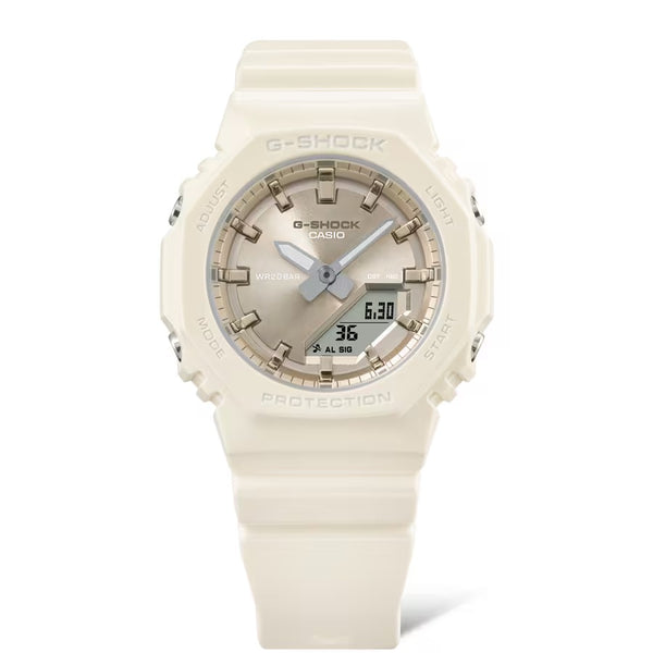 Casio G-SHOCK White Women's Ana-Digi Watch GMAP2100ST-7