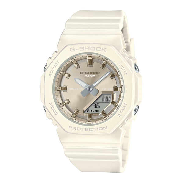Casio G-SHOCK White Women's Ana-Digi Watch GMAP2100ST-7