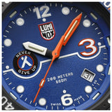 Luminox BEAR GRYLIS SURVIVAL SEA SERIES Blue/Orange Divers Watch XB.3723.R3.1 - Shop at Altivo.com