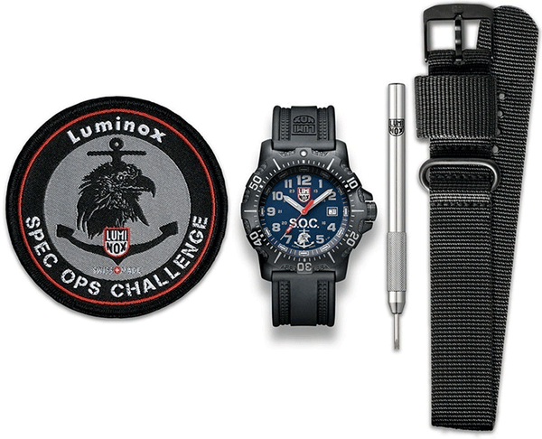 Luminox SPECIAL OPERATIONS CHALLENGE Navy Seal Dual Strap Divers Watch XS.4223.SOC.SET - Shop at Altivo.com