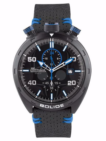 Mondia Italy Bolide Skull Men's Chronograph Watch Blue MI-789-BK-BKBL-CP - Shop at Altivo.com