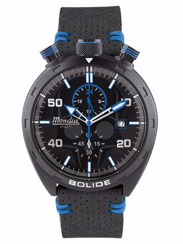 Mondia Italy Bolide Skull Men's Chronograph Watch Blue MI-789-BK-BKBL-CP - Shop at Altivo.com