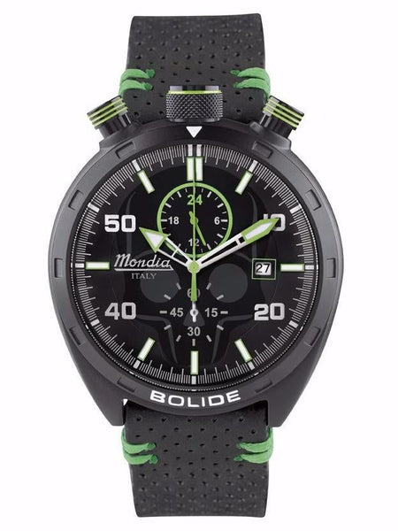 Mondia Italy Bolide Skull Men's Chronograph Watch Green MI-789-BK-BKGR-CP - Shop at Altivo.com
