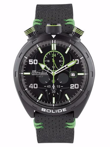 Mondia Italy Bolide Skull Men's Chronograph Watch Green MI-789-BK-BKGR-CP - Shop at Altivo.com