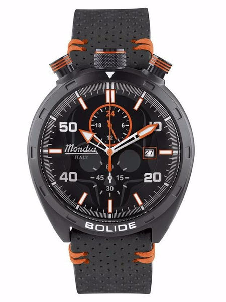 Mondia Italy Bolide Skull Men's Chronograph Watch Orange MI-789-BK-BKOR-CP - Shop at Altivo.com