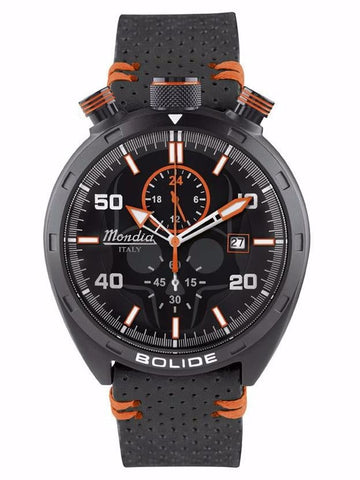 Mondia Italy Bolide Skull Men's Chronograph Watch Orange MI-789-BK-BKOR-CP - Shop at Altivo.com