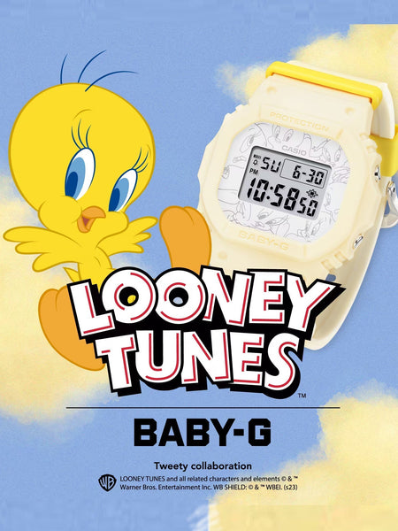 NEW Casio Baby-G TWEETY LOONEY TUNES Lmtd Edtn Digital Womens Watch BGD565TW-5 - Shop at Altivo.com