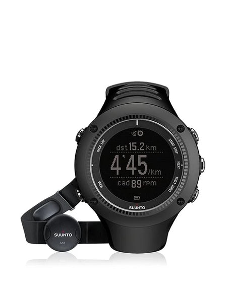 Suunto AMBIT2 R BLACK HR Heart Rate Monitor GPS Running Watch SS020655000 - Shop at Altivo.com