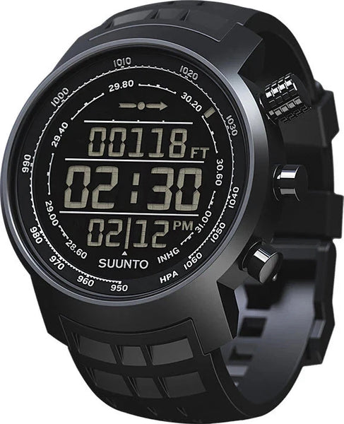 Suunto ELEMENTUM TERRA ALL BLACK Sapphire Compass Outdoor Watch SS016979000 - Shop at Altivo.com