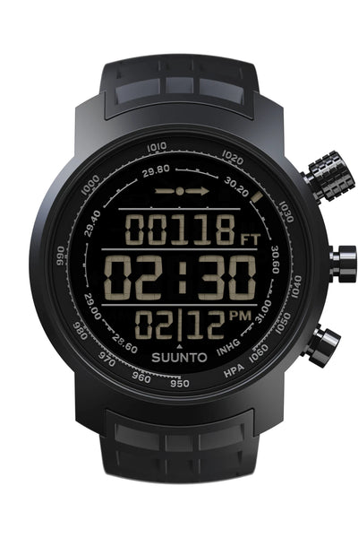 Suunto ELEMENTUM TERRA ALL BLACK Sapphire Compass Outdoor Watch SS016979000 - Shop at Altivo.com