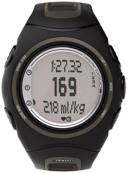 Suunto T6D BLACK SMOKE w/ Dual Comfort Belt Training Sport Watch SS015843000 - Shop at Altivo.com