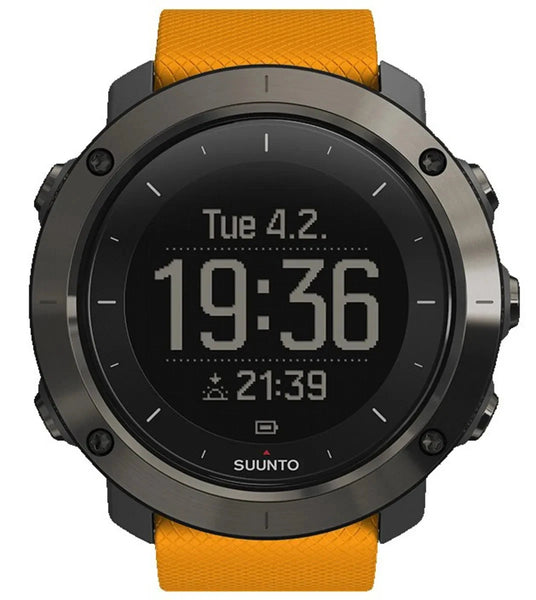 Suunto TRAVERSE AMBER Chronograph Compass GPS Outdoor Smartwatch SS021844000 - Shop at Altivo.com
