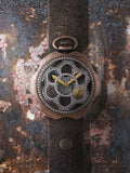 TAMBOORO Men’s watch - ONE SHOT - DIRTY BRONZE - ZIRCONIA - TB-100-BR-ZW-SL-CP - Shop at Altivo.com