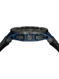 Versace SPORT TECH Mens Chronograph BLACK Dial, Black Silicone Strap - Watch VE3E00221 - Shop at Altivo.com