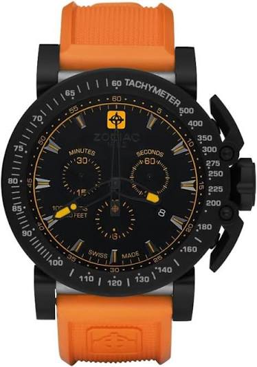 Zodiac RACER ZMX-02 Limited Edition #199/250 Chrono Black IP Mens Watch ZO8535