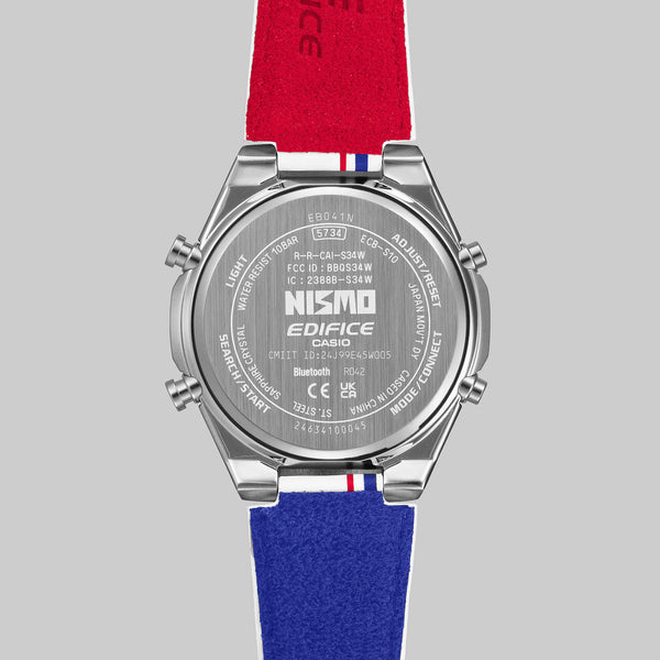 Casio Edifice NISMO Leather Nissan Motorsport Limited Edition Leather Watch - Shop at Altivo.com
