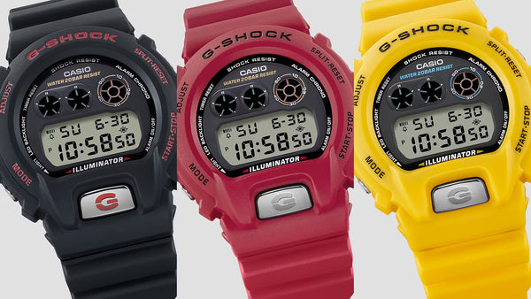 Casio G-Shock 6900 LINE 30TH ANNIVERSARY Black Digital Mens Watch DW6900TR-1 - Shop at Altivo.com