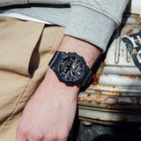 Casio G-Shock BLACKOUT 10-Year Battery Ana-Digi Mens Watch GA010-1A1