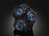 Casio G-Shock BLUE CAMOUFLAGE Ana-Digi Mens Sports Watch GA100CB-1A