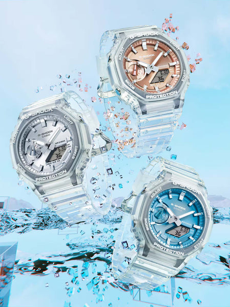 Casio G-Shock Shimmering Color and Cool Translucence Series Mens Watch - GA2100BM-7A8 - Shop at Altivo.com