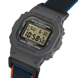 Casio G-SHOCK DW5600MNC-8A2 Grey/Multi Cloth Band Digital Watch