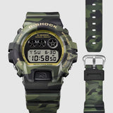 Casio G-Shock DW6900CMG-3 Green Camo Digital Mens Sports Watch