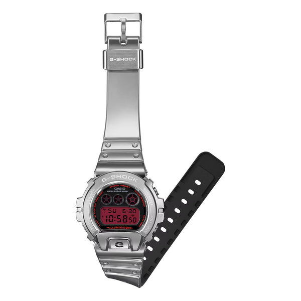 Casio G-Shock FINE METALLIC Red Digital Mens Sports Watch GM6900YRA-8