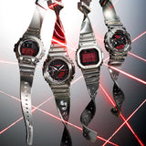 Casio G-Shock FINE METALLIC Red Digital Mens Sports Watch GM6900YRA-8