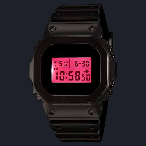 Casio G-Shock FINE METALLIC Red Mens Digital Sports Watch GM5600YRA-8