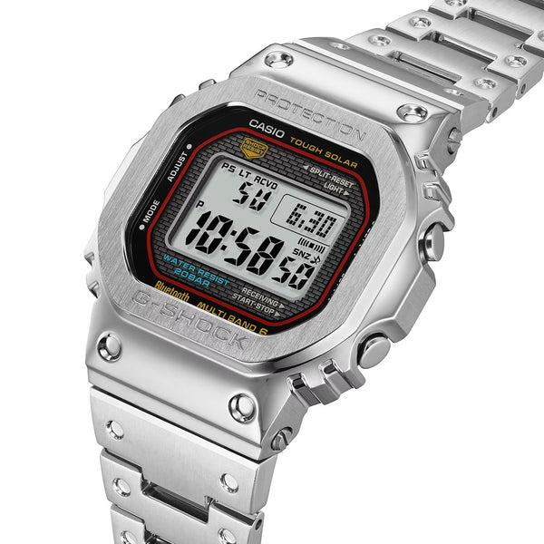 Casio G-Shock FULL METAL Bluetooth Solar Digital Mens Watch GMWB5000D-1C