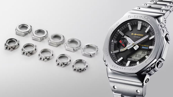 Casio G-SHOCK Full Metal GMB2100SD-1C Mens Ana-Digi Stainless Steel Watch