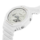 Casio G-Shock GA2100-7A7 CARBON CORE Ana-Digi Mens Watch All White