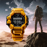 Casio G-SHOCK GPS Heart Rate Monitor Rangeman Yellow Mens Watch GPRH1000-9