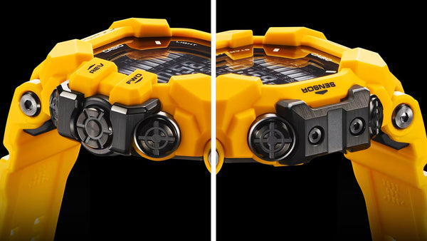 Casio G-SHOCK GPS Heart Rate Monitor Rangeman Yellow Mens Watch GPRH1000-9