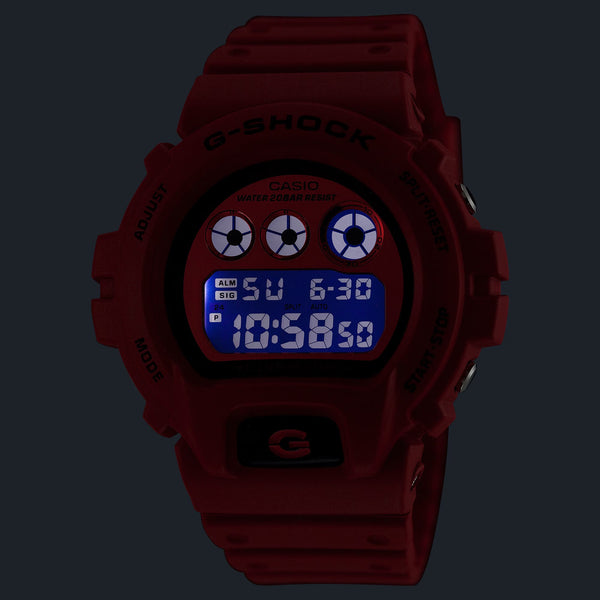 Casio G-Shock ICONIC RED DW6900RRB-4 Digital Mens Sports Watch