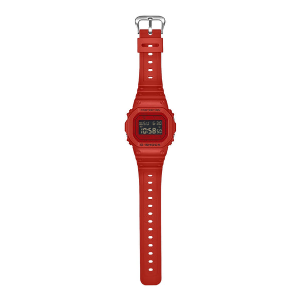 Casio G-SHOCK Iconic Red Series DW5600RRB-4 Digital Red Mens Watch